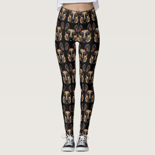 Leggings Impresión del pastor alemán