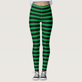 Leggings Impresión del trébol del día de San Patricio