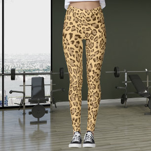 Leggings Impresión exótica de chitas