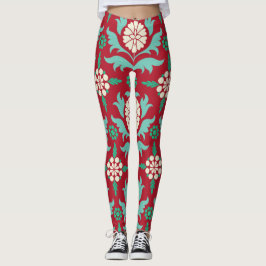 Leggings Impresión floral estilo Morris