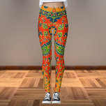 Leggings Impresión floral persa decorativa<br><div class="desc">Impresión floral persa decorativa</div>