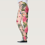 Leggings Impresión floral tropical, colibríes, mariposas<br><div class="desc">Las magníficas instalaciones y la excelente ubicación del hotel Hotel son la base perfecta para disfrutar de su estancia en Bali.  Perfecto para unas vacaciones tropicales en la playa o para un desgaste diario.</div>