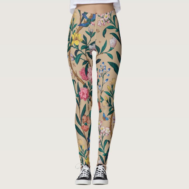 Leggings Impresión floral vintage (Anverso)