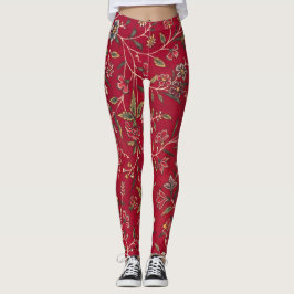 Leggings Impresión floral vintage