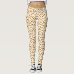 LEGGINGS "IMPRESIÓN LARGA DE GAZELLE" - JUEGOS DE USO ACTIV