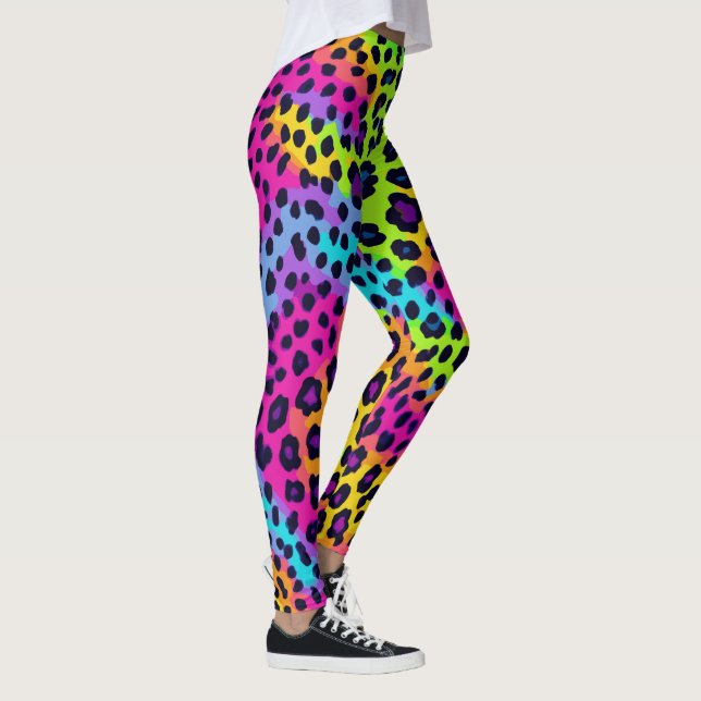 Leggings Impresión Neon Leopard (Derecha)