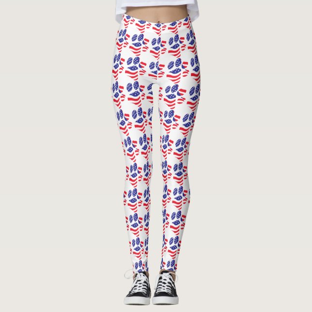 Leggings Impresión patriótica (Anverso)