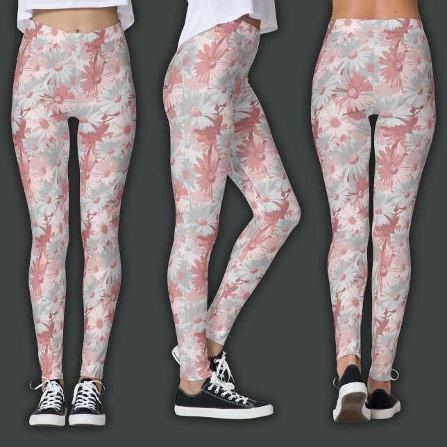 Leggings Impresión Retro | Floral Acuarela (Subido por el creador)