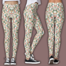 Leggings Impresión Retro | Panal