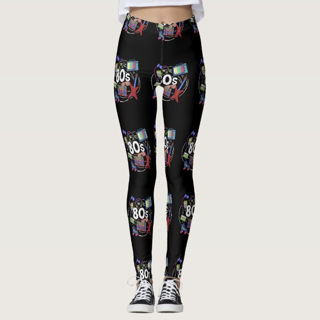 Leggings Impresionante retroceso retro 80 (Anverso)