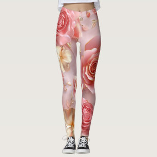 Leggings Impresionantes rosas rosas
