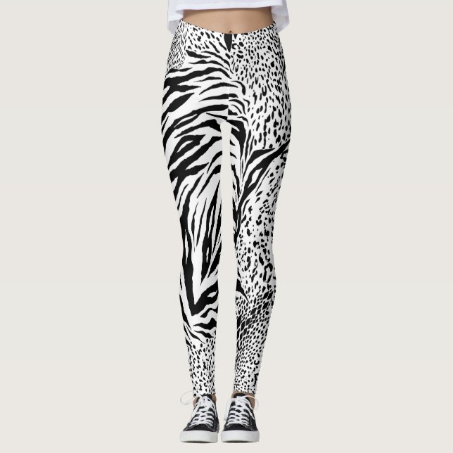 Leggings Impresiones de tigre (Anverso)