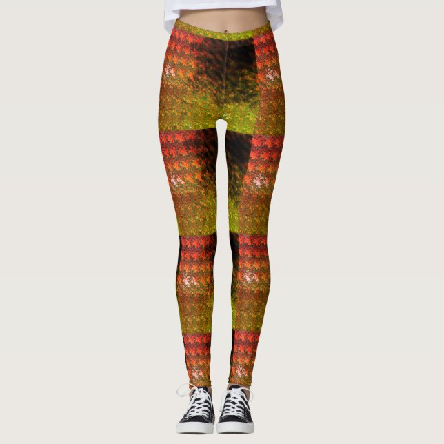 Leggings Impresiones perfectas_RedGold (Anverso)