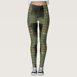 Leggings Impresiones perfectas_verde