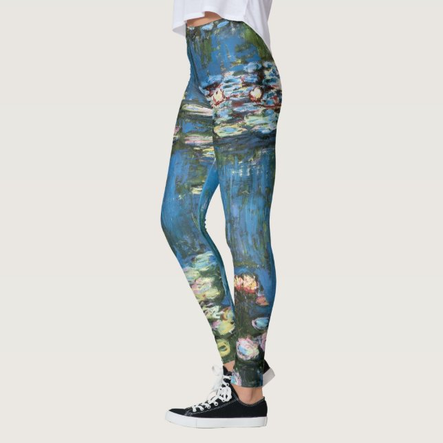 Leggings Impresionismo vintage por Claude Monet (Izquierda)