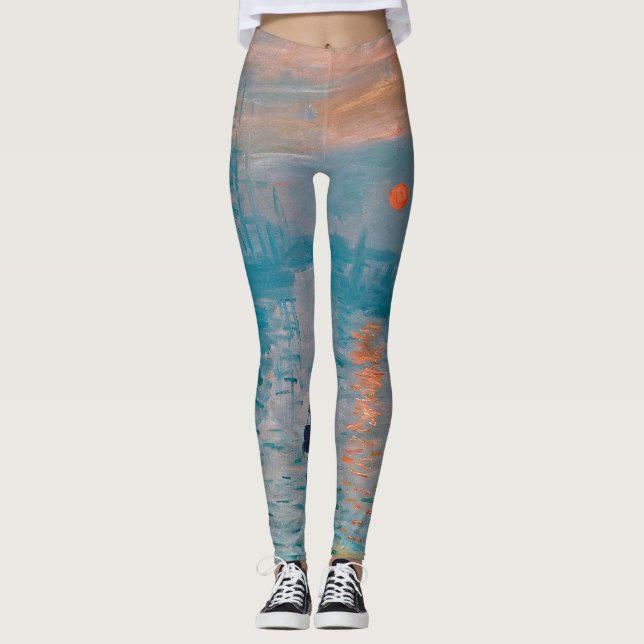 Leggings Impression Sunrise Claude Monet (Anverso)