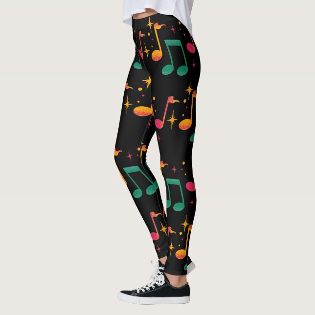 Leggings Imprimir música (Izquierda)