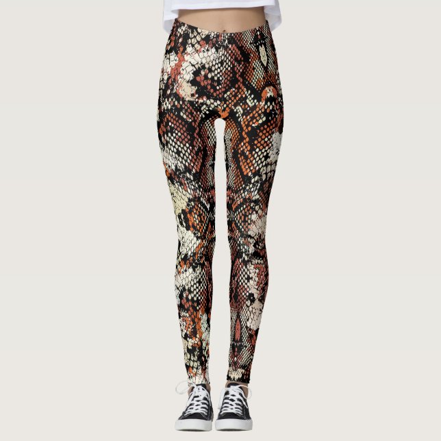Leggings imprimir Python (Anverso)