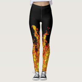 Leggings Incendios en negro de Guay