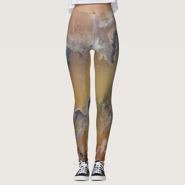 Leggings Incursiva y malintencionada Mossy Agate Natural Ro (Anverso)