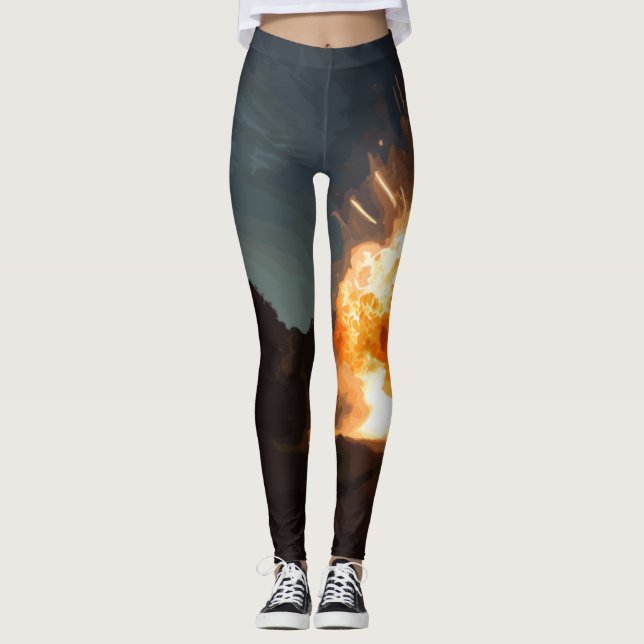 Leggings Inferno (Anverso)