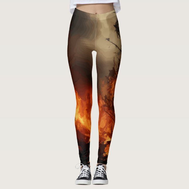 Leggings Inferno (Anverso)