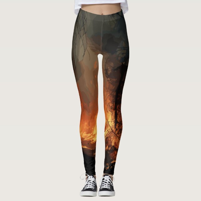 Leggings Inferno (Anverso)