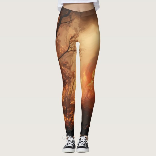 Leggings Inferno (Anverso)