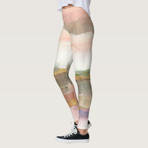 Leggings Influencia de la cosecha del oro de la línea y de