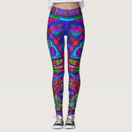 Leggings Inspiración de arte antiguo 010