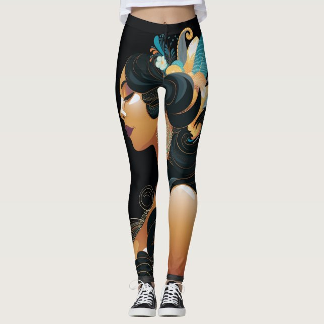 LEGGINGS INSPIRACIÓN NATIVA #3 (Anverso)
