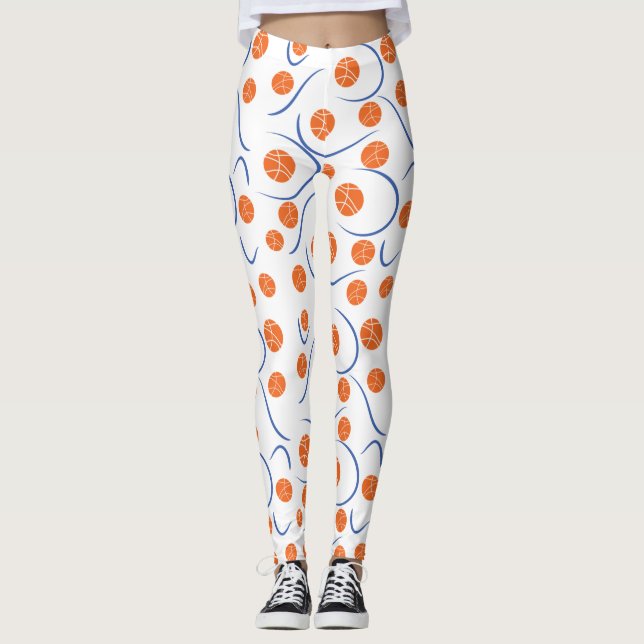 Leggings Inspirado en el baloncesto (Anverso)
