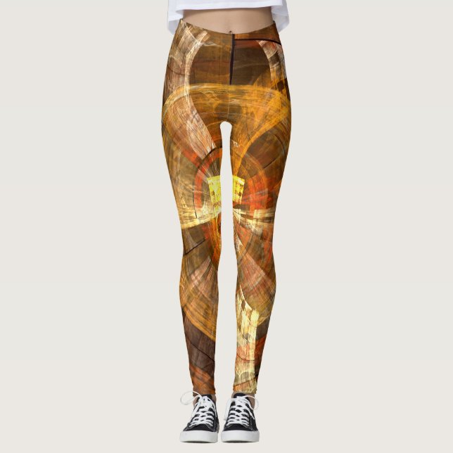 Leggings Integridad Resumen de arte (Anverso)