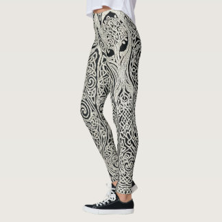 Leggings Intricate Celtic Tree of Life Knotwork Design