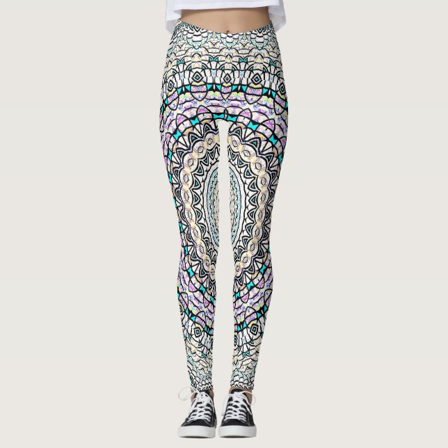 Leggings Invertir Mandala de Equilibrio (Anverso)