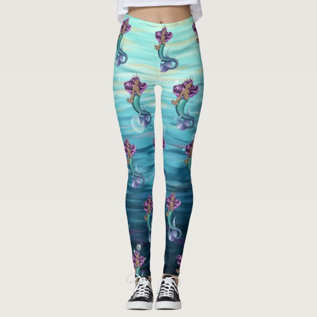 Leggings Iole Mermaid (Anverso)