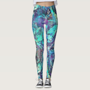 leggings iridiscentes