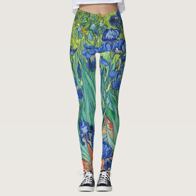 Leggings Iris de Van Gogh (Anverso)
