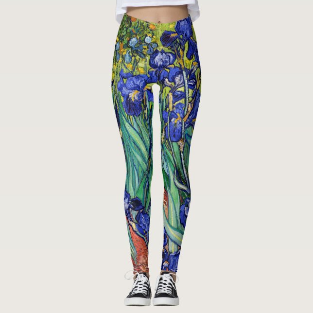 Leggings Irises de Vincent van Gogh (Anverso)