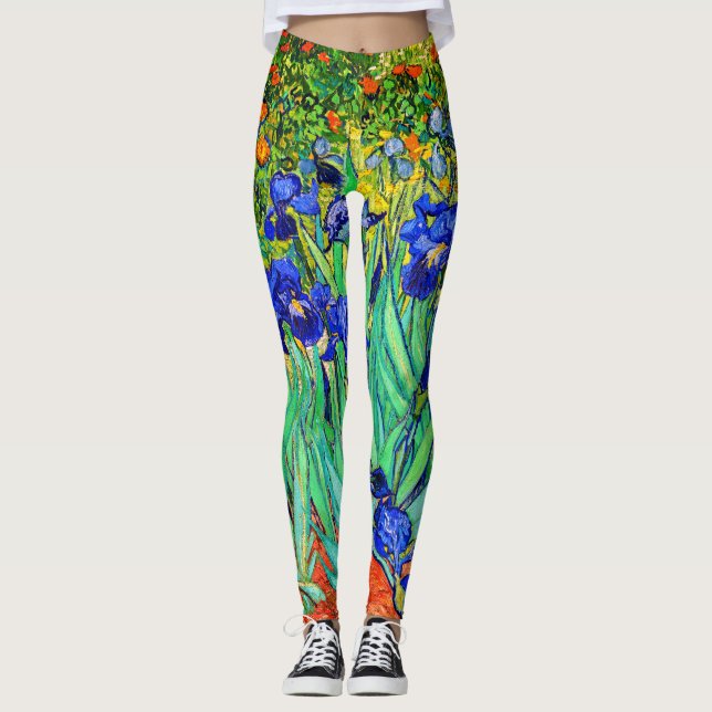 Leggings Irises de Vincent Van Gogh (Anverso)