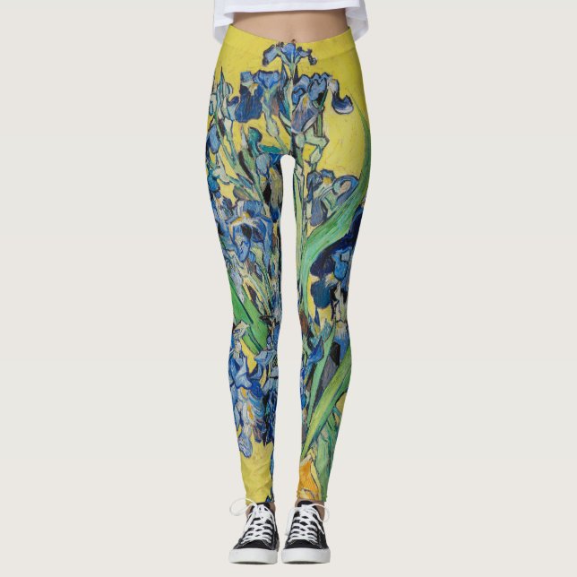Leggings Irises Vincent van Gogh (Anverso)