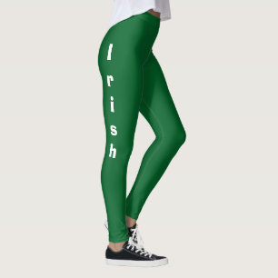 Leggings Irlandés el el día 4Molly del St. Patty lateral 