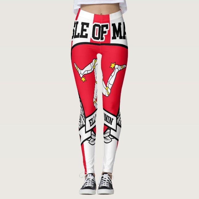 Leggings Isla del hombre (Anverso)