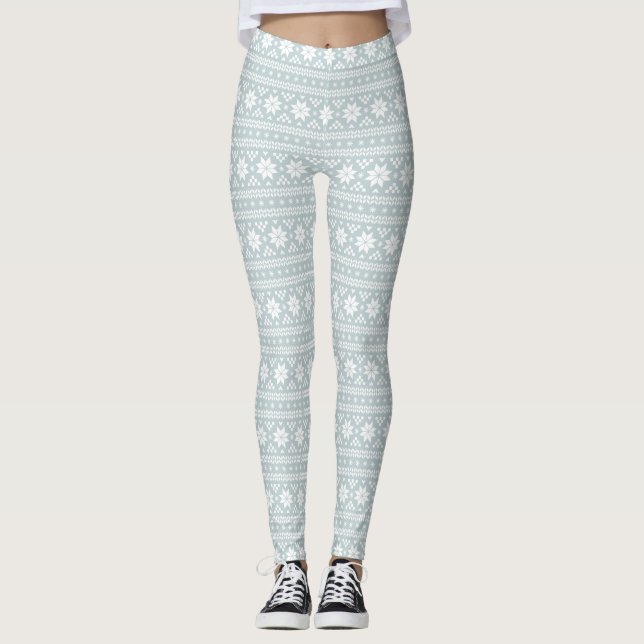 Leggings Isla Feria Azul Nube (Anverso)