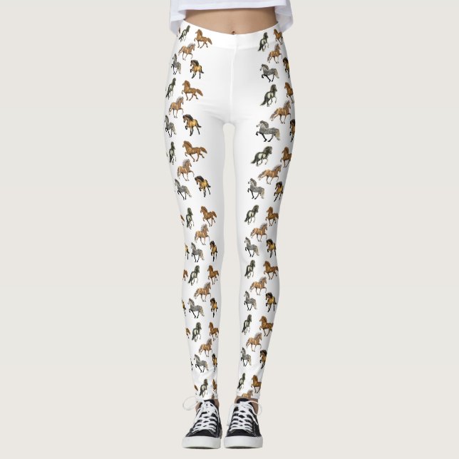 Leggings Islandeses en paso (Anverso)