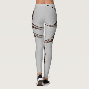 LEGGINGS ISLAS HAWAII DE LA TRIBAL POLINESIA DE OCTOPUS