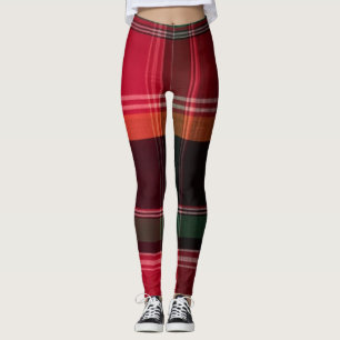 Leggings Islas Vírgenes Madrás Plaid