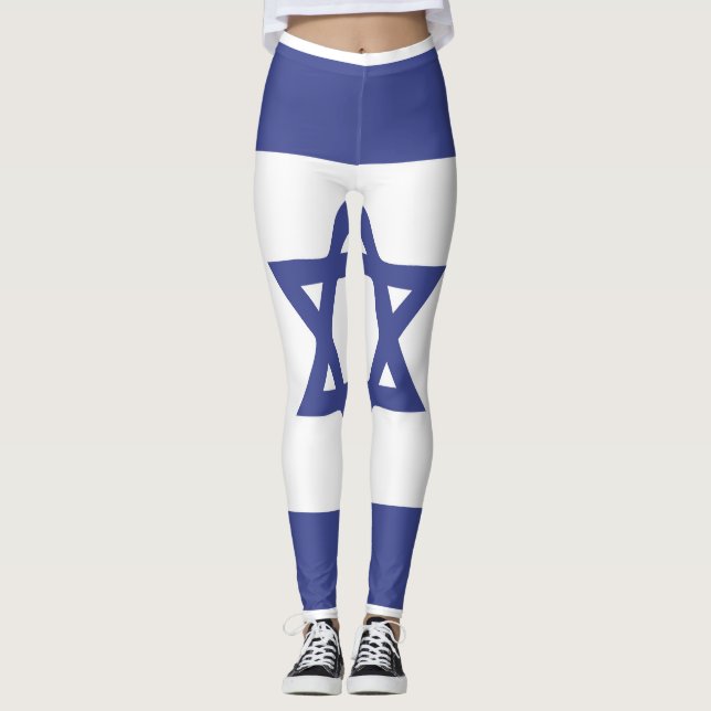 Leggings Israel Bandera Emblema (Anverso)
