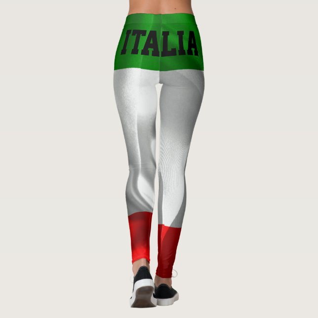 Leggings ¡ITALIA! ¡ITALIA! Aptitud italiana del (Reverso)