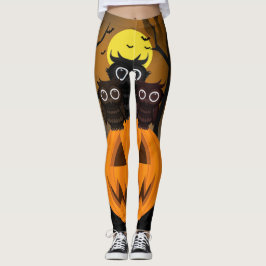 Leggings Jack O lantern y Owls
